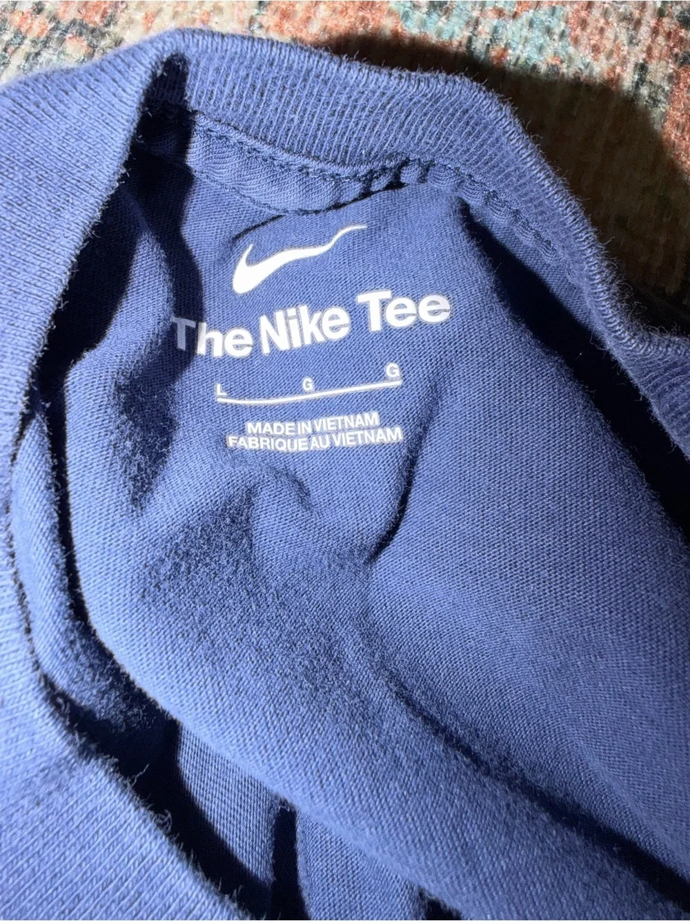 Nike navy crew